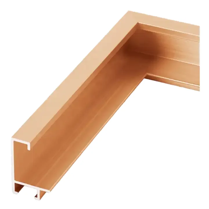 Custom Metal Home Decor Aluminium Wall Frames Aluminum Picture frame  for Wedding Painting Frame