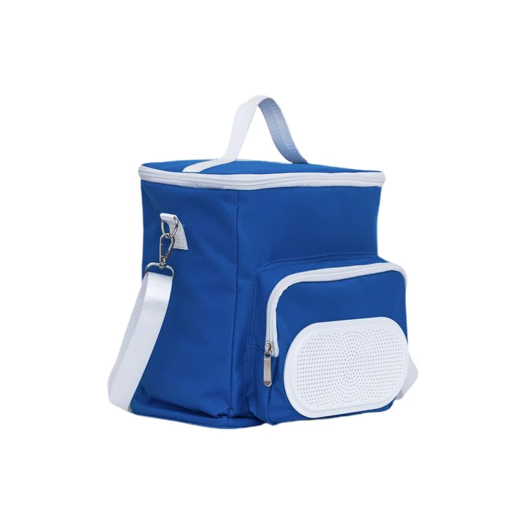 Best Seller Soft Portable Cooler Bag with Built in Speakers Wireless Speaker Cool Ice Pack