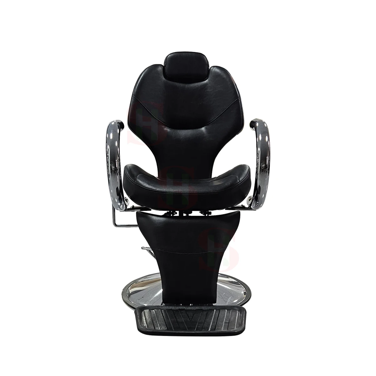 China foshan Modern Recliner Salon Chair Accessories Furniture Black Hairdressing Styling Chairs Barber Salon Chair