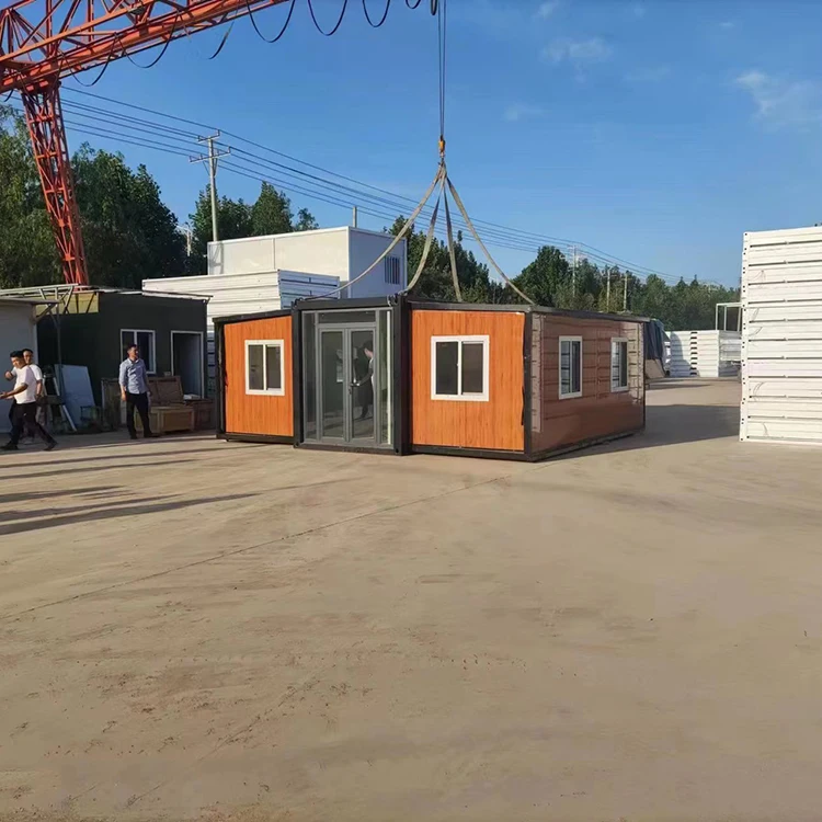 wholesale custom portable prefabricated houses 3 in 1 expandable mobile container prefab house home