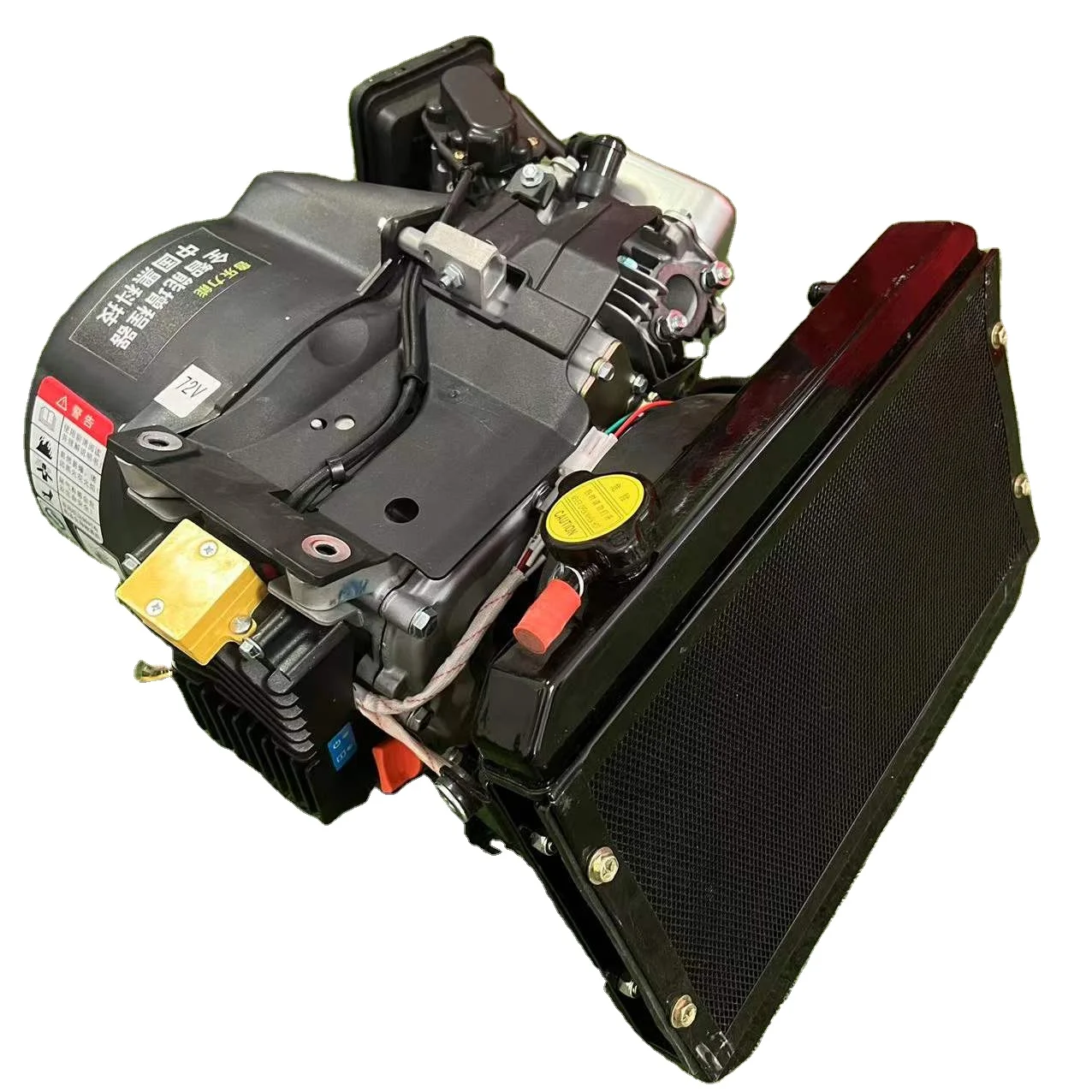 Генератор с водяным охлаждением заряда аккумулятора 48 В 60 В 72 В постоянного тока, бензиновый расширитель диапазона