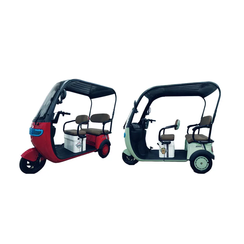 chinese cheap recreational drift trike all terrain 3 seat enclosed electric motorcycles scooter adult cargo electric tricycle