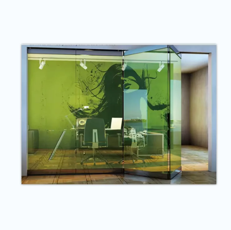 Professional manufacturers customized production of villa house indoor kitchen living room partition glass folding door