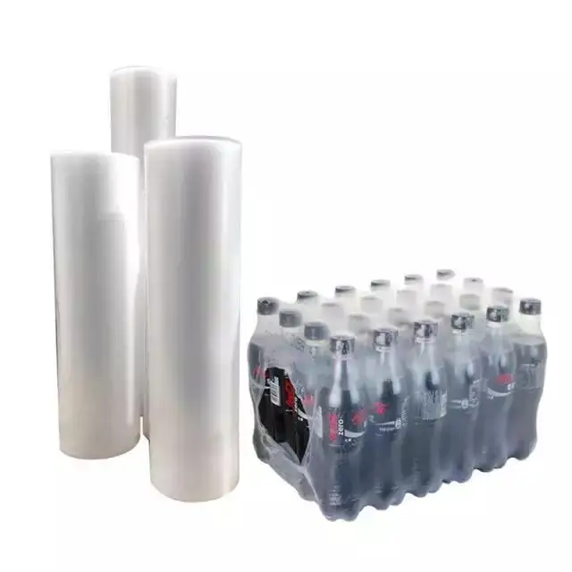 High quality Heat shrinkable PE shrink film for bottle water package
