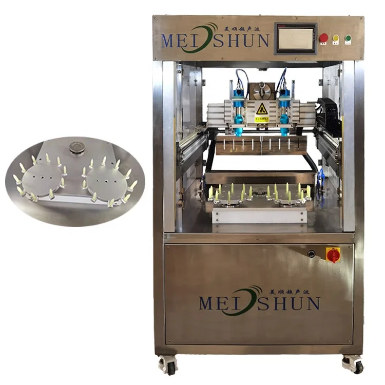 Easy to operate/customized Ultrasonic Frozen Mousse Cake Cutting Machine