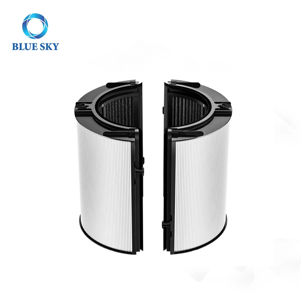 2 in 1 H13 Grade Activated Carbon Double Filtration Systems Air Purifier Filter Replacement for Dysons TP09/HP09/PH04