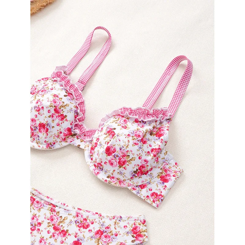 2023 Custom Animal Snakeskin Thong Swimsuit Brazilian Extreme Micro Women Custom Print High Quality Triangle String Bikini Sets