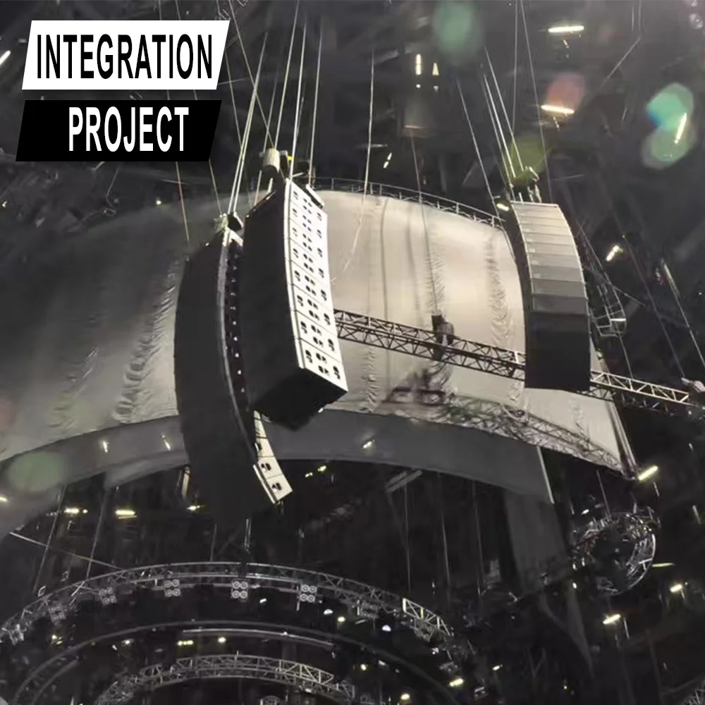 T.I OEM Specialized Stage Equipment Custom Audio, LED Display, Stage Setup