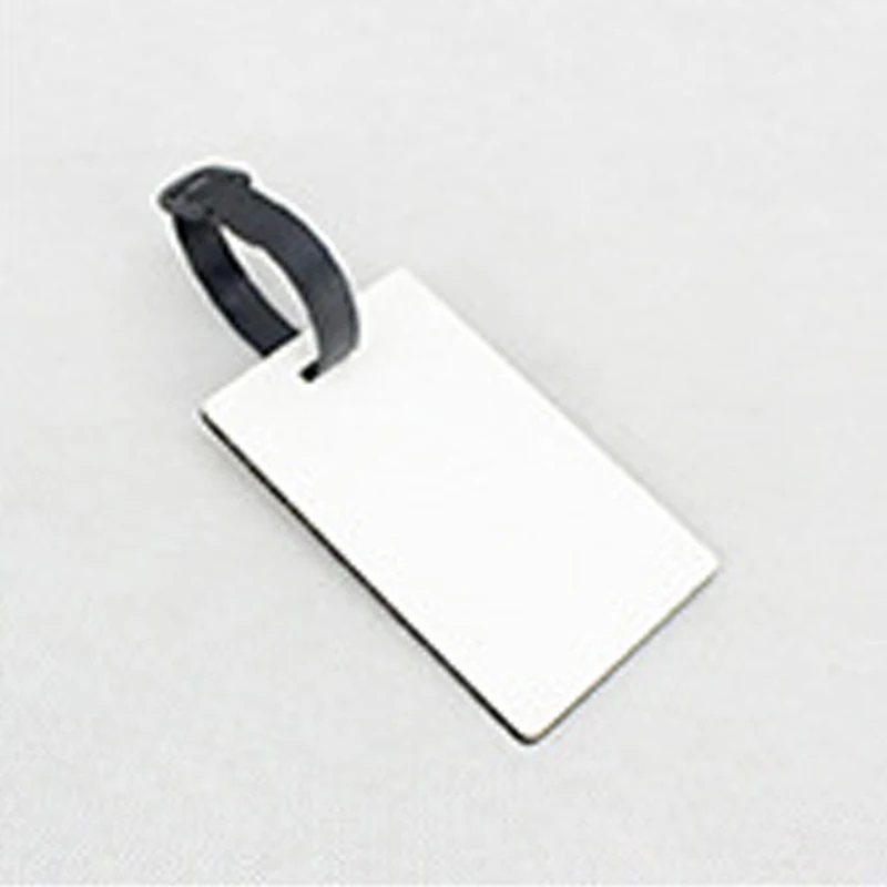 Double Side Sublimation MDF Luggage Tag For Travel Use