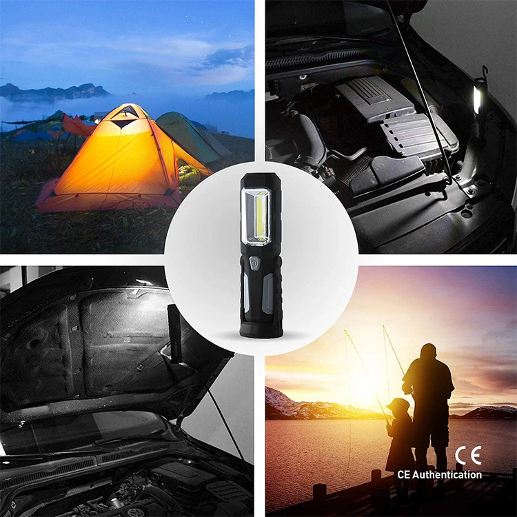 Magnetic Base Hanging Hook High- Performance COB Work Lights