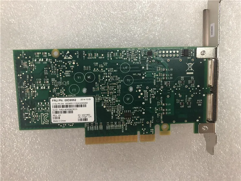00D9552 00D9551 FOR Lenovo Mellanox Connectx-3 VPI 40gbe Infiniband Network Card Adapter