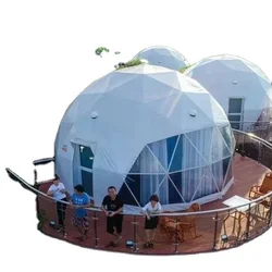 Luxury Hotel Tent House Dome Tent Manufacture Wholesale PVC Dome Glamping Geodesic Dome Tent for Camping