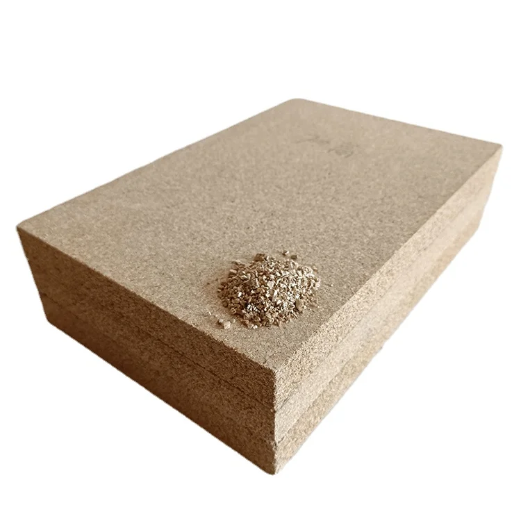 Lightweight vermiculite insulation fireproof board 1100 C refractory brick 30*20 cm