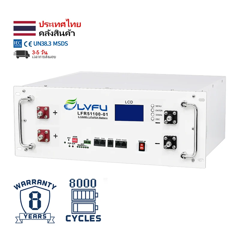 Lifepo4 Battery 51.2V 200Ah 10Kw Lifepo4 Battery Pack For Home Solar Energy Storage