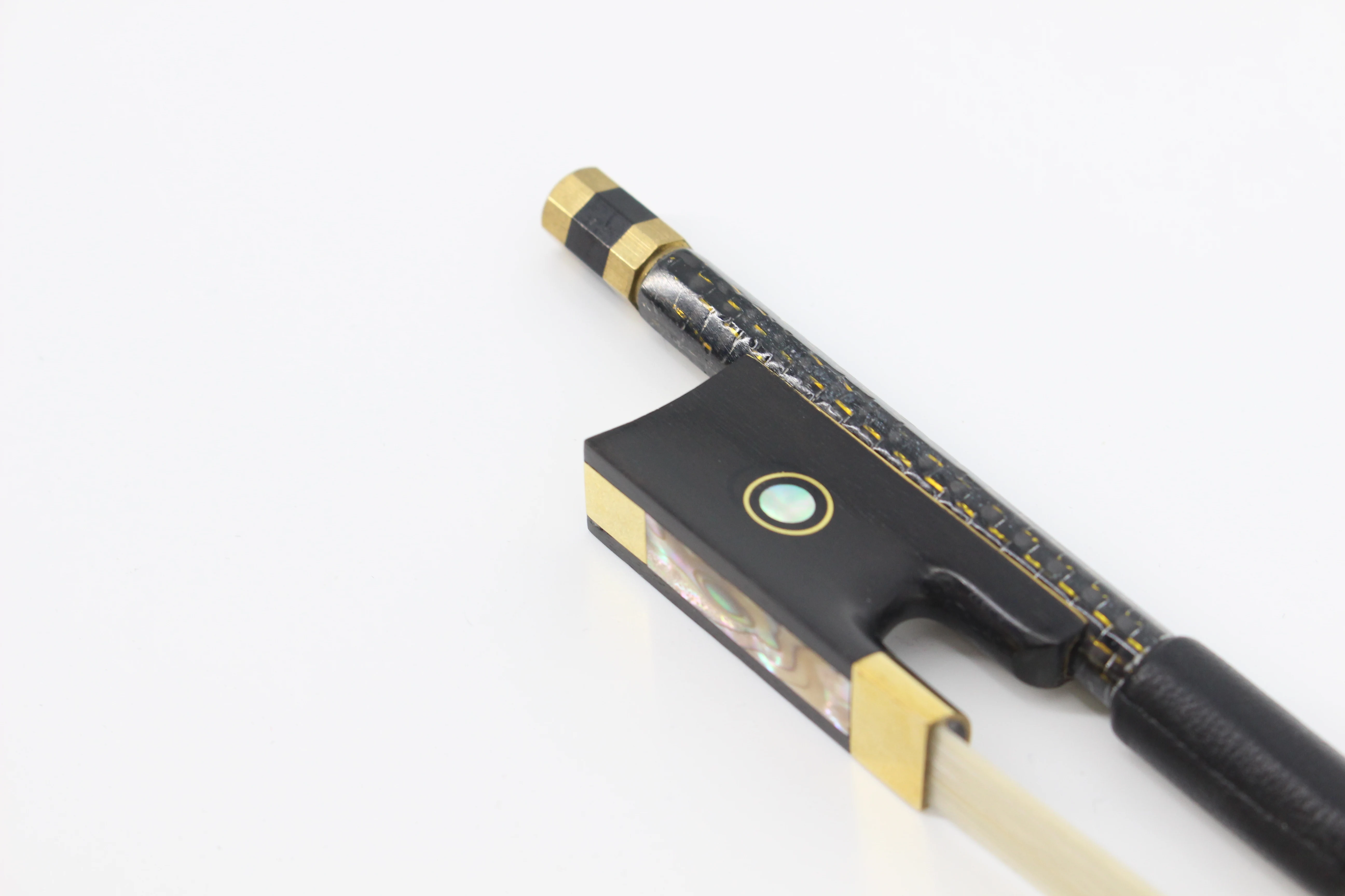 Бразильская деревянная палочка с эбеновой скрипкой луком лягушки