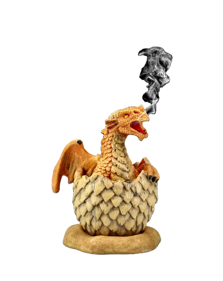 excellent designed hot selling incense burner desert Dragon Incense Cone Holder