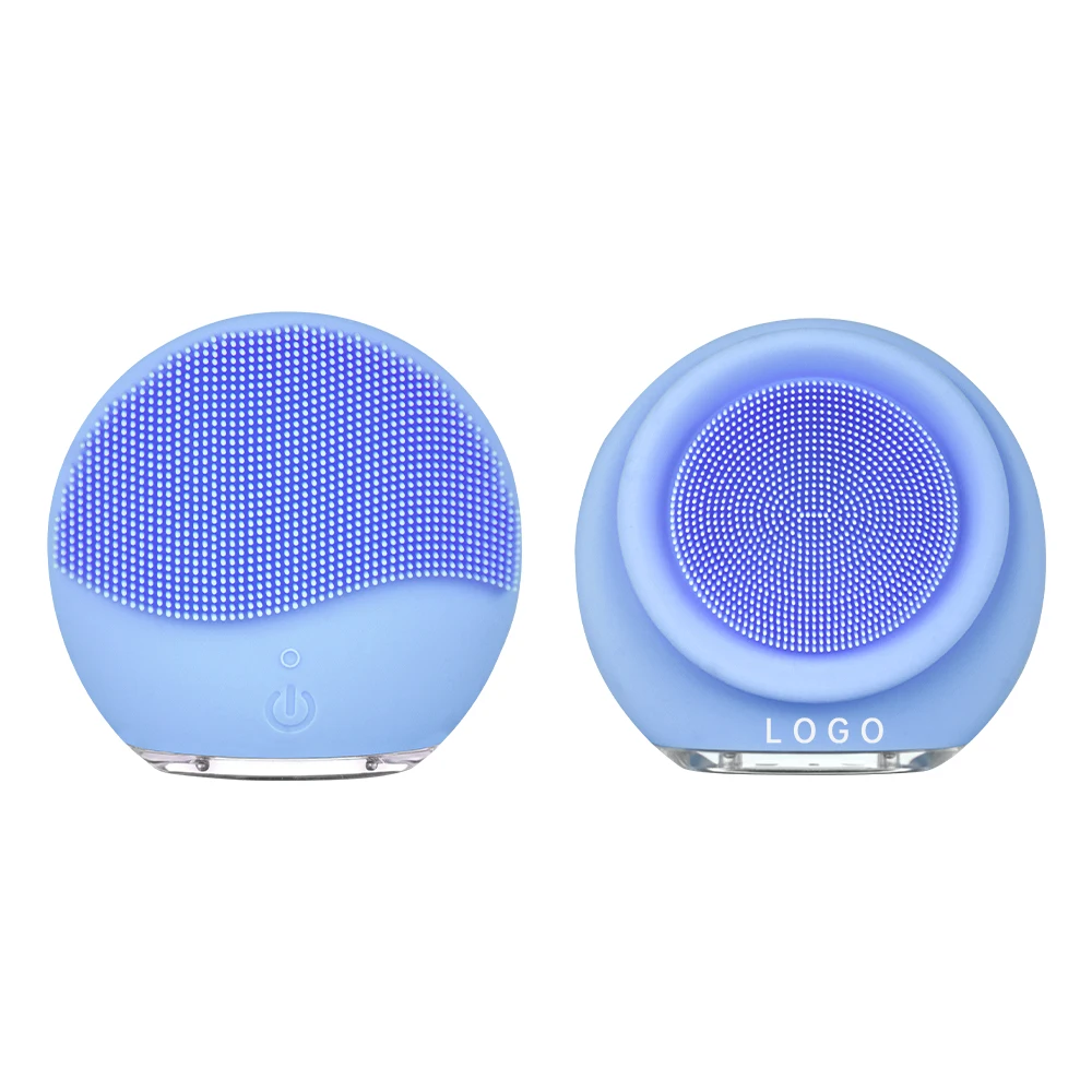 Vibration Massager Facial Silicone Cleansing Brush Sonic Facial Cleansing Brush For Beauty Personal Care