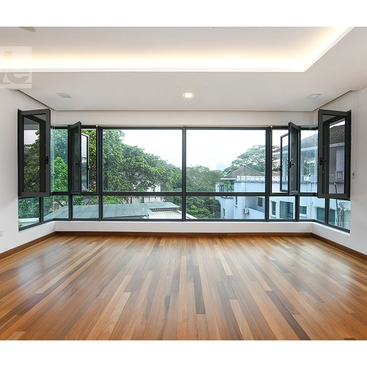 Окно для дома с двойной глазурью AS2047, алюминиевая рама