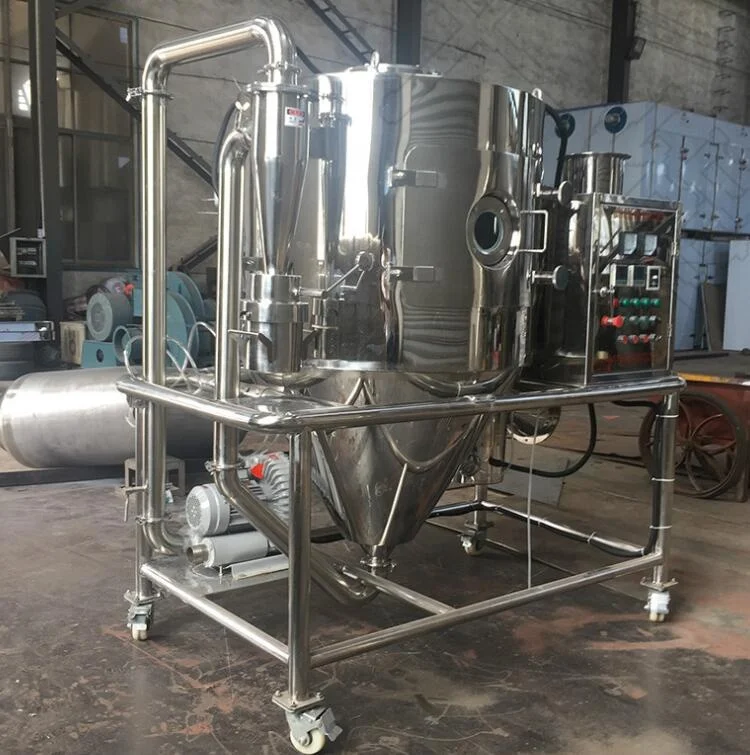 CE Certificated LPG-5 Lab Scale Spray Dryer Mini Atomizer Food Chemicals Electric Heating
