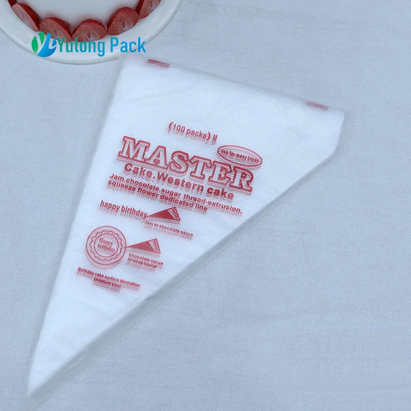 Food grade material Durable plastic bag cake tool supplier disposable piping Pastry