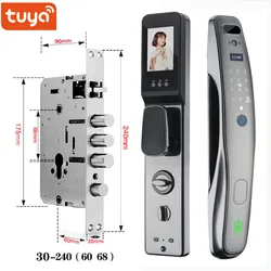 Security storage Stainless steel  smart security lock ,waterproof anti-theft keyless biometric  fingerprint door lock