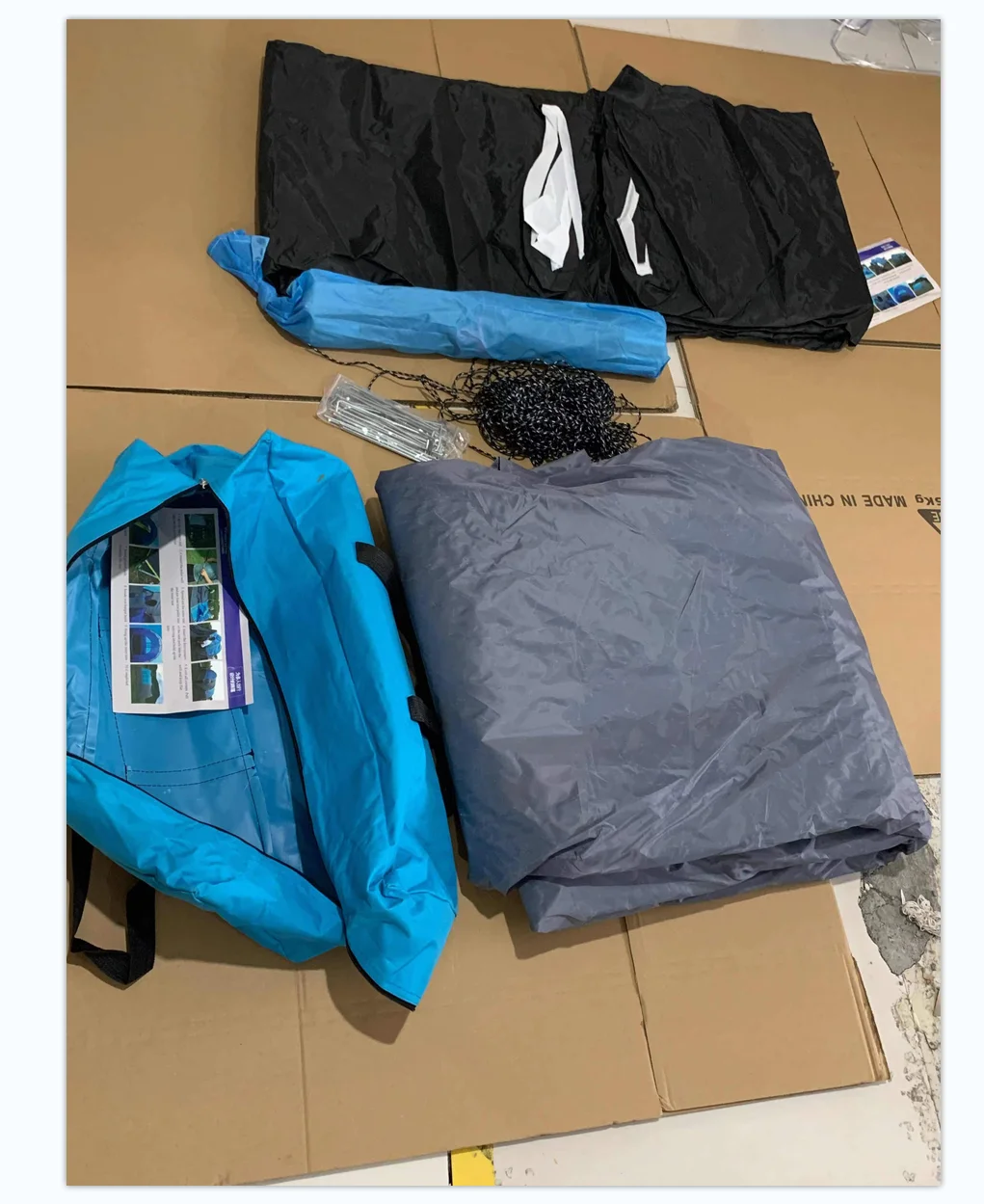 1 Bedroom 2 Living Room tent Travel Multi-person team rainproof 8-10 person tunnel tent