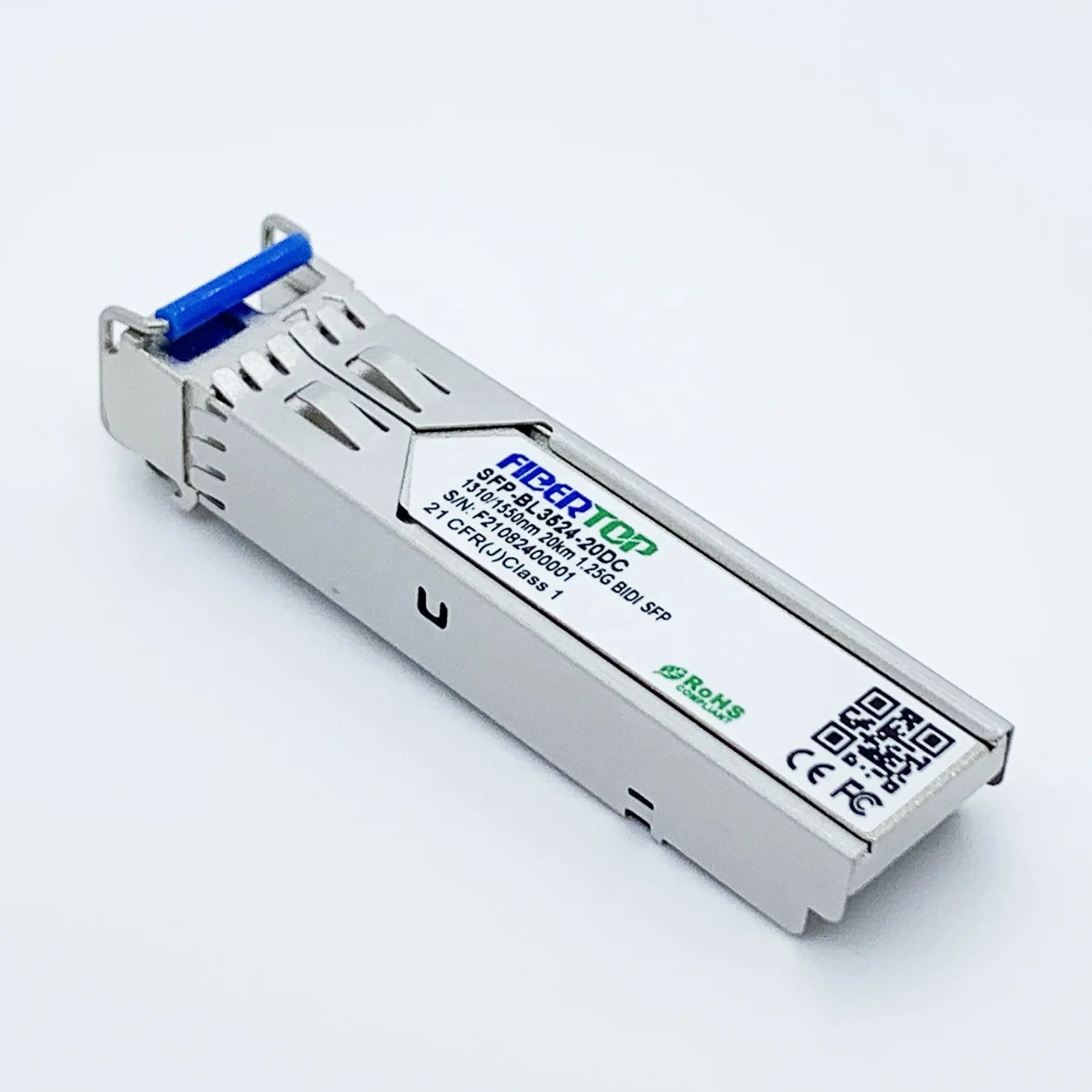 Fibertop для MikroTik S-35LC20D Совместимость 1000BASE-BX10-U 1 25g bidi 1310nm-TX/1550nm-RX 20 км SFP