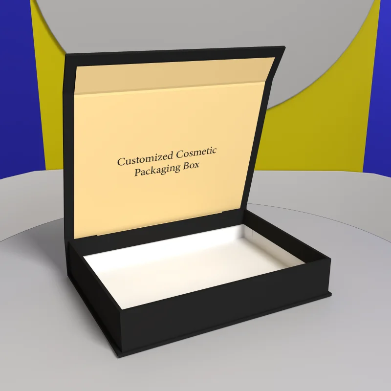 Custom Design Luxury Cosmetic Product Box 5ml 10ml Perfume Magnetic Box Gift Essential Oil Packaging Box With Foam Insert