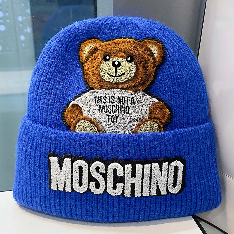 Fashion wholesale blank 60-colors unisex winter hat knit cuff beanie solid single-cuff winter cap custom logo