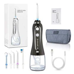 Professional Oral Teeth Irrigator Rechargeable Portable Dental Irrigator Teeth Clean Oral Dental Floss Water Jet Irrigator