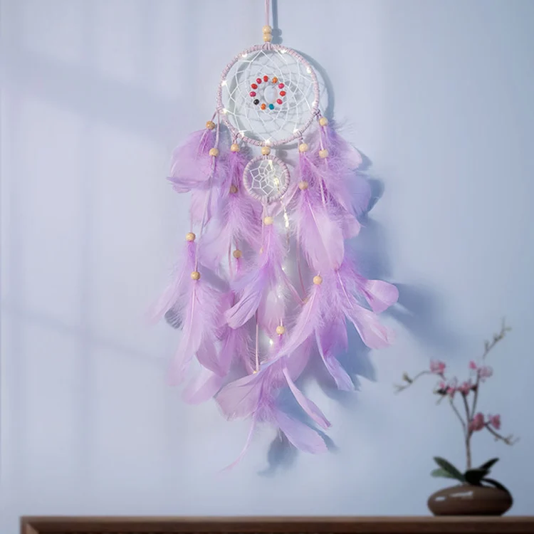 High Quality Dream Catcher Wall Decor Bohemian Hanging Ornament Feather Dream Catcher Home Decoration