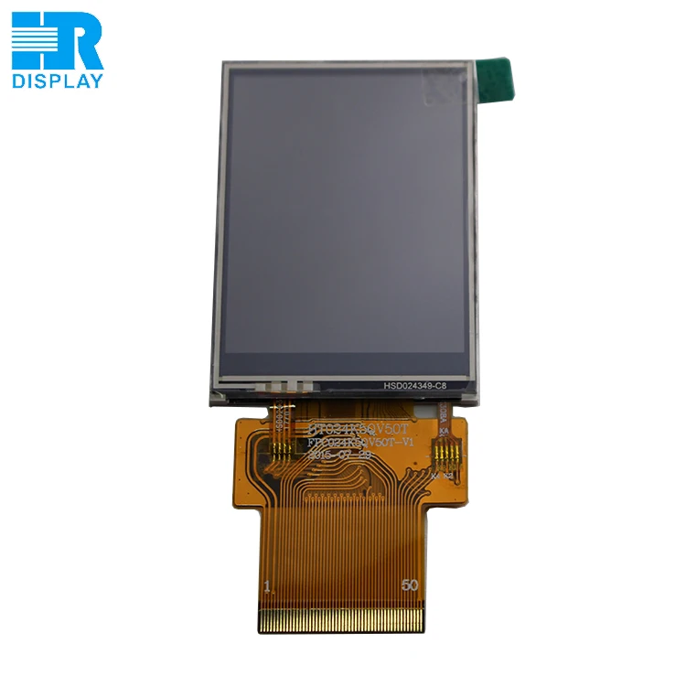 2.4  inch tft lcd 240X320   lcd  monitor  with  MCU8080 240X320 screen display 50 PINS 2.4 lcd module