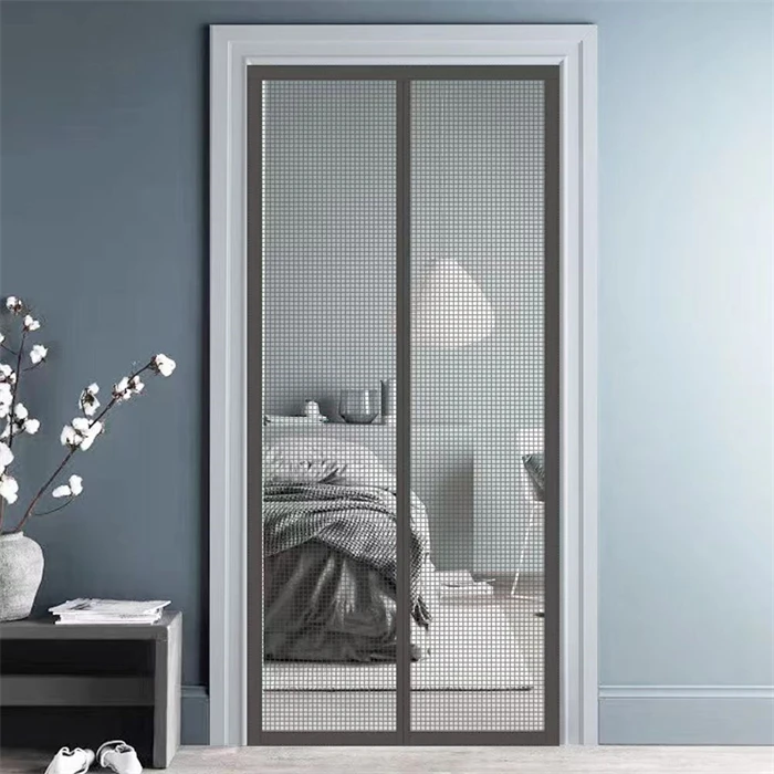 Shandong manufacturer Magnets door curtain  Fly Anti Mosquito Magnetic Soft Screen door curtain