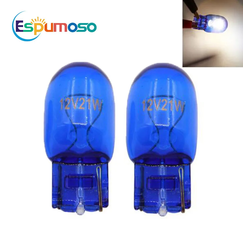 Halogen T20 1156 1157 BA15S Bulb 12V 21W T5 T10 S25 Accessory Clear Glass for Universal Autos Turn Signal Brake Backup Light