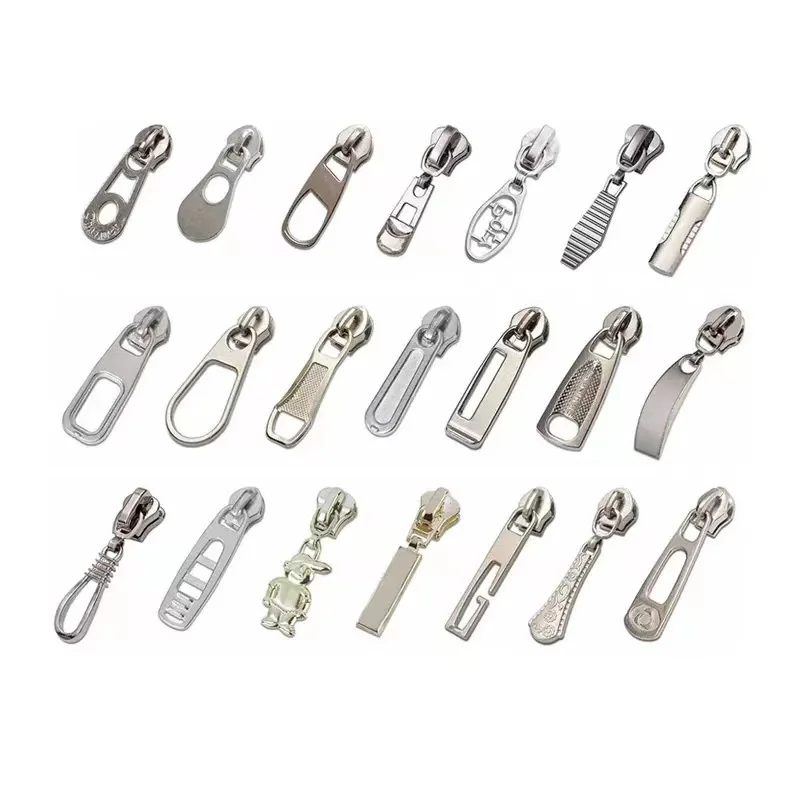 5# Nylon zipper head accessories Handbag clothing zipper pull slider