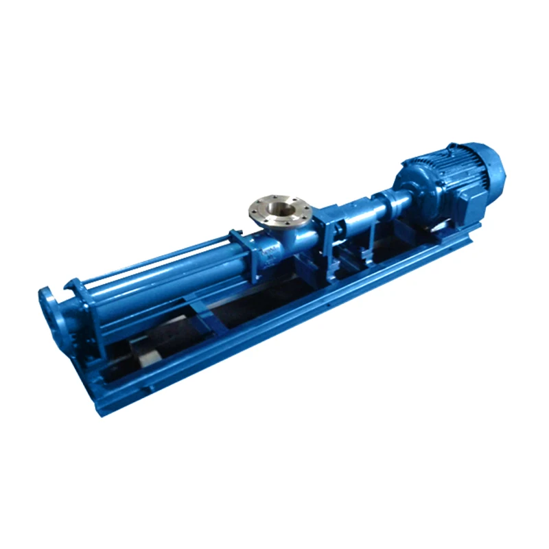 Production of high quality chemical G single screw pump sewage mud professional pump sanitary pump