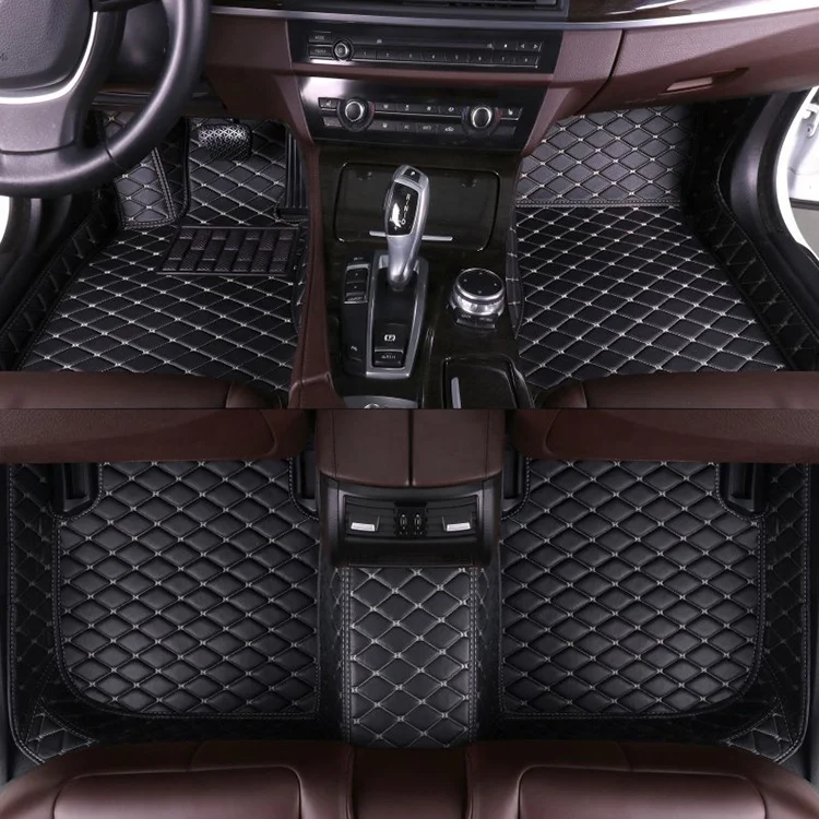 RTS Universal Leather Waterproof Car Floor Covers Car High quality Easy Clean Car Mats