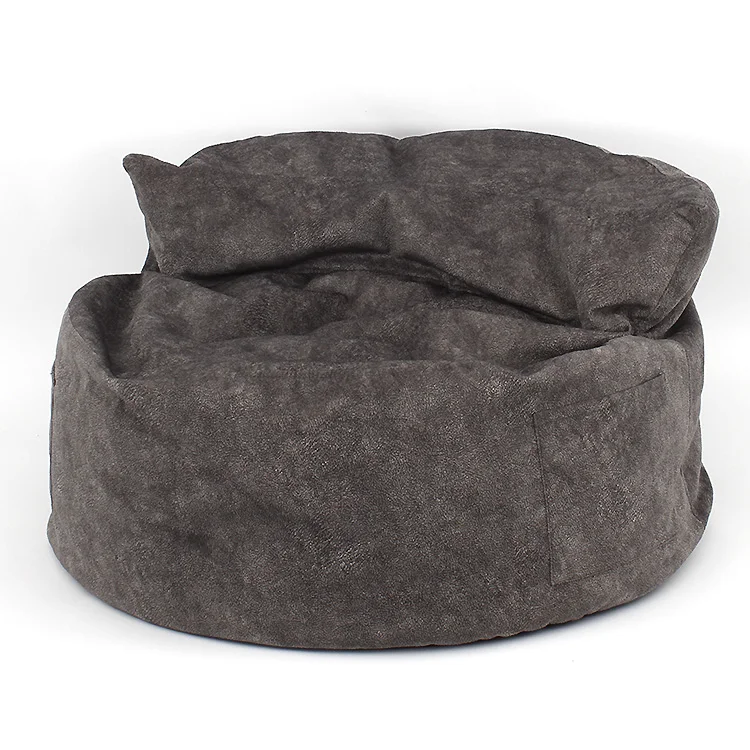 Мягкий хлопковый большой круглый чехол с памятью, гигантский игровой мешок, диван-стулья