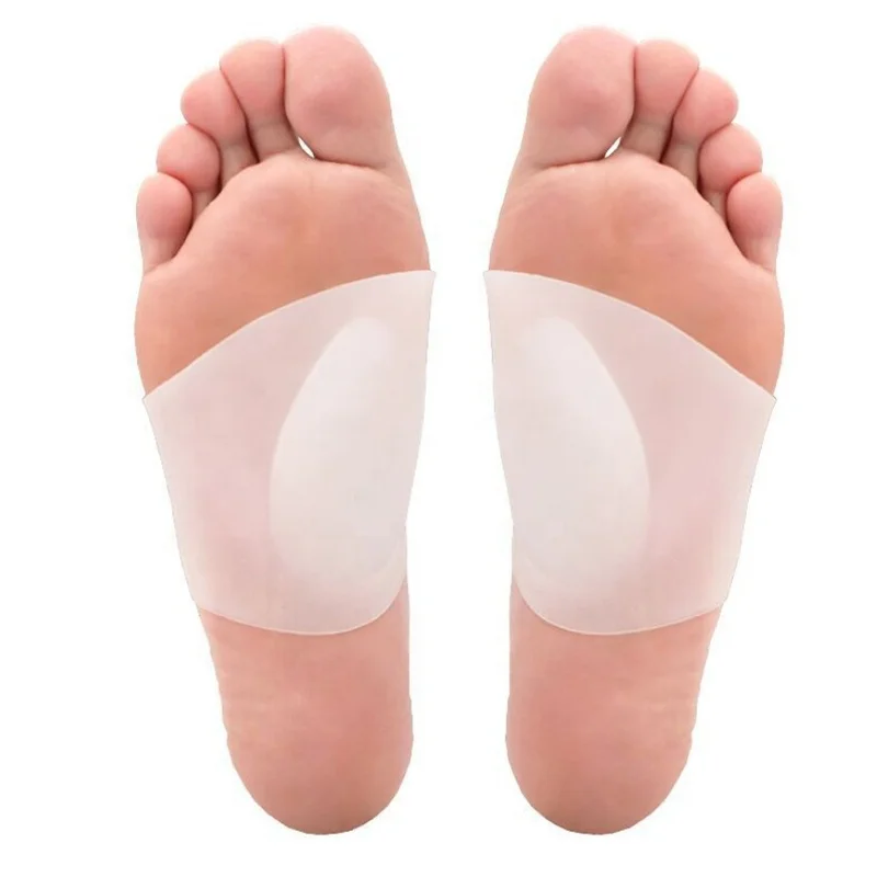 Plantar Fasciitis Flat Feet Pain Relief Men Women Gel Foot Sleeve Silicone Foot Sleeve Foot Supporter