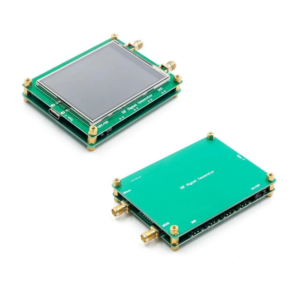 ADF4351 ADF4350 ADF4351 ADF4350 RF signal source signal generator Wave/point sweep touch screen LCD display control