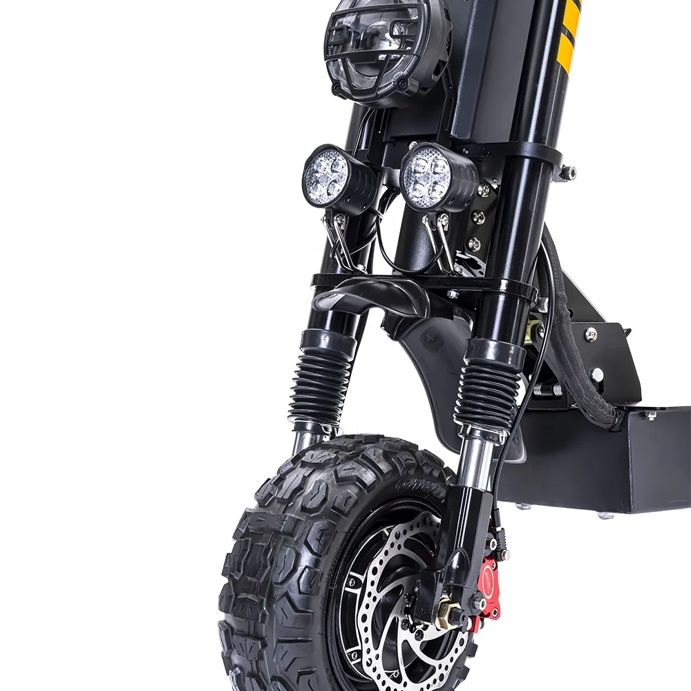 EU US Warehouse  Dual Motor Off Road Electric Scooter 11 Inch 6000w  60v 30ah Folding Long Range Adult for Outdoor Sport