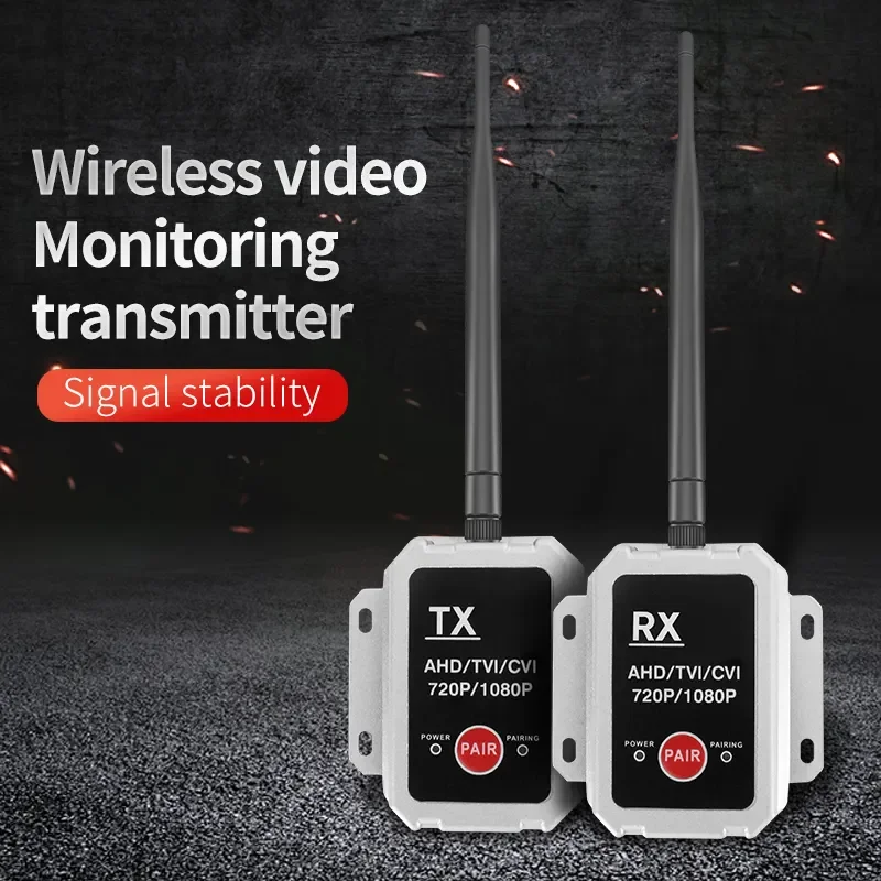 Easy Install IP69 Waterproof AHD 720P 1080P Vehicle Transmitter Receiver Wireless Video Transceiver