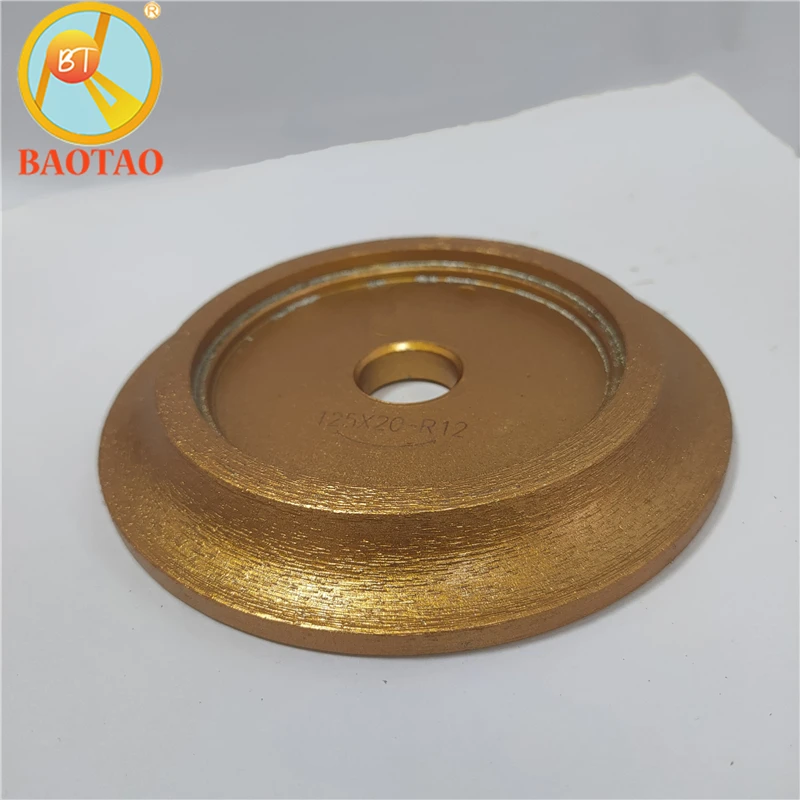 Stair tile round edge arc shaping Diamond Profile Wheel Stone Tools Electroplated Grinding Wheel