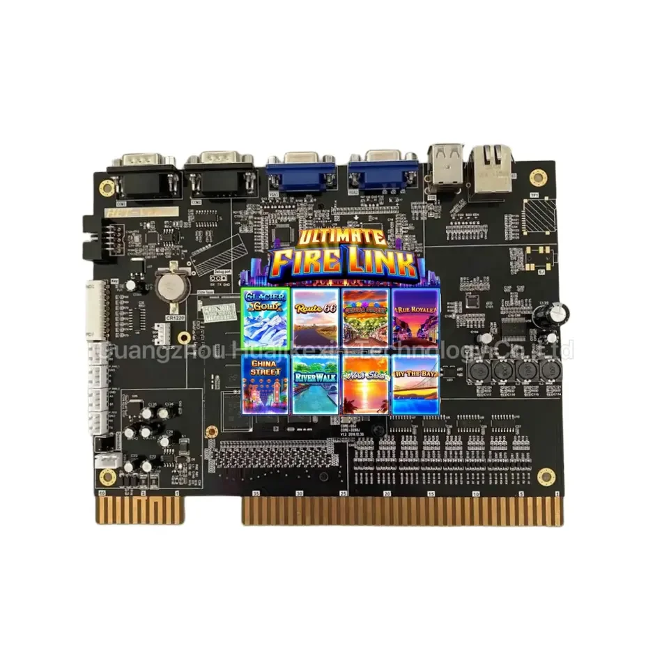 HJKX 43 Inch Vertical Ultimate Fire Link 8 In 1 Game Board For Sale