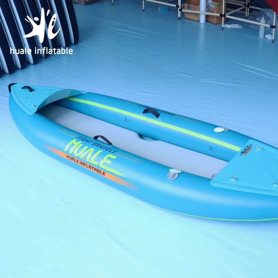 New Design Inflatable Kayak Packraft Fishing High Speed Pvc Kayak Rowing Boat Outboard Luxurious To Customize