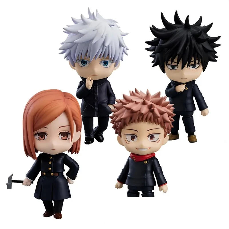 Фигурки героев аниме Nendo juютсу Kaisen Itadori Yuji 1479 Fushiguro Megumi 1506 Gojo Satoru 1528 Q, фигурки героев