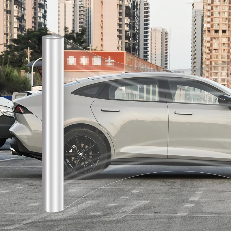 Прозрачная самозаживляющая ТПУ пленка для защиты краски автомобиля PPF прозрачная пластиковая