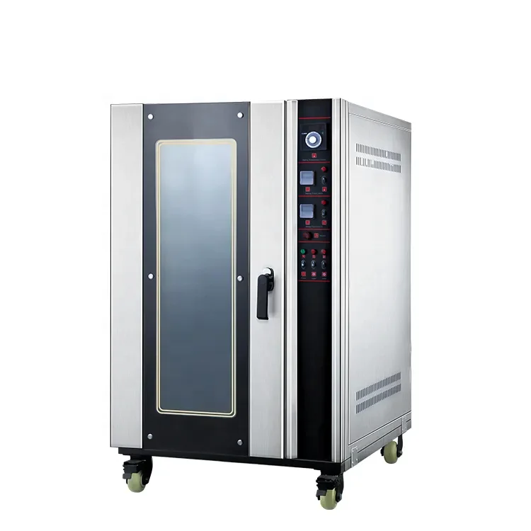 Hot Air Convection Oven Gas 5 Trays Gas Oven For Bread Making Bakery Machine