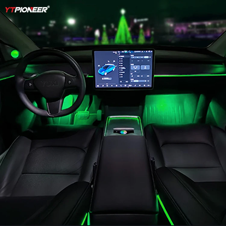 Model 3 Ambient Light Car Accessories Interior LED Strip Car Atmosphere Lights  For Tesla Model Y 3