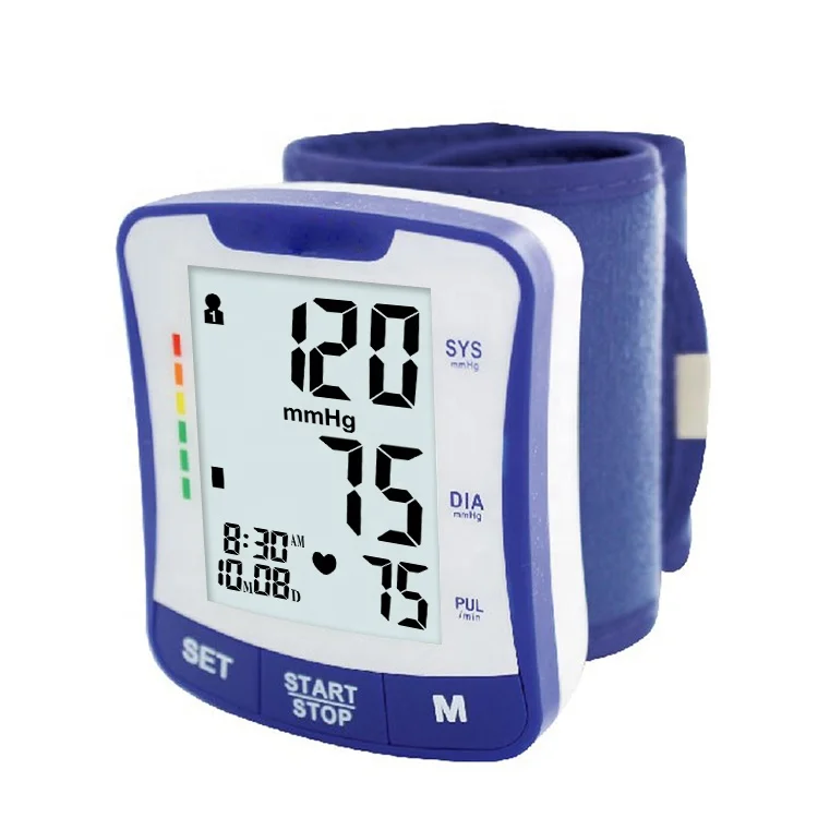 
ESH Approval BP Apparatus Electronic Digital Wrist Blood Pressure Monitor Meter 